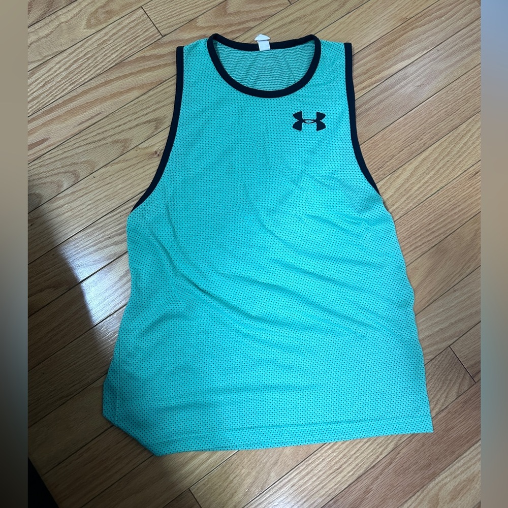 Light green boys Hurley tank top